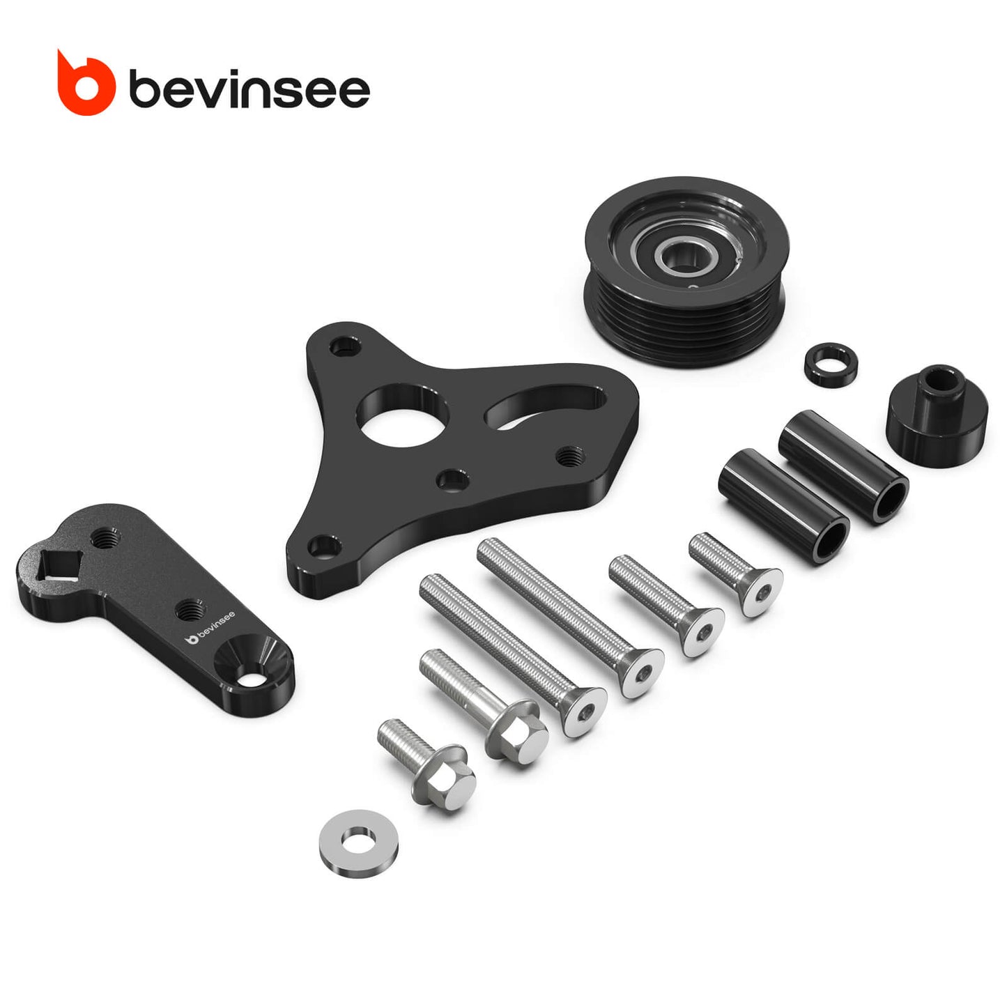 LS Truck Manual Belt Tensioner With Pulley For LSX 4.8L 5.3L 6.0L For Silverado Sierra
