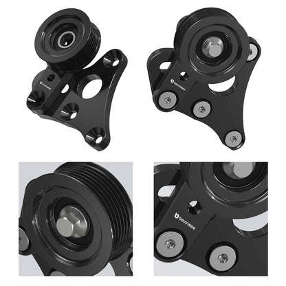LS Truck Manual Belt Tensioner With Pulley For LSX 4.8L 5.3L 6.0L For Silverado Sierra