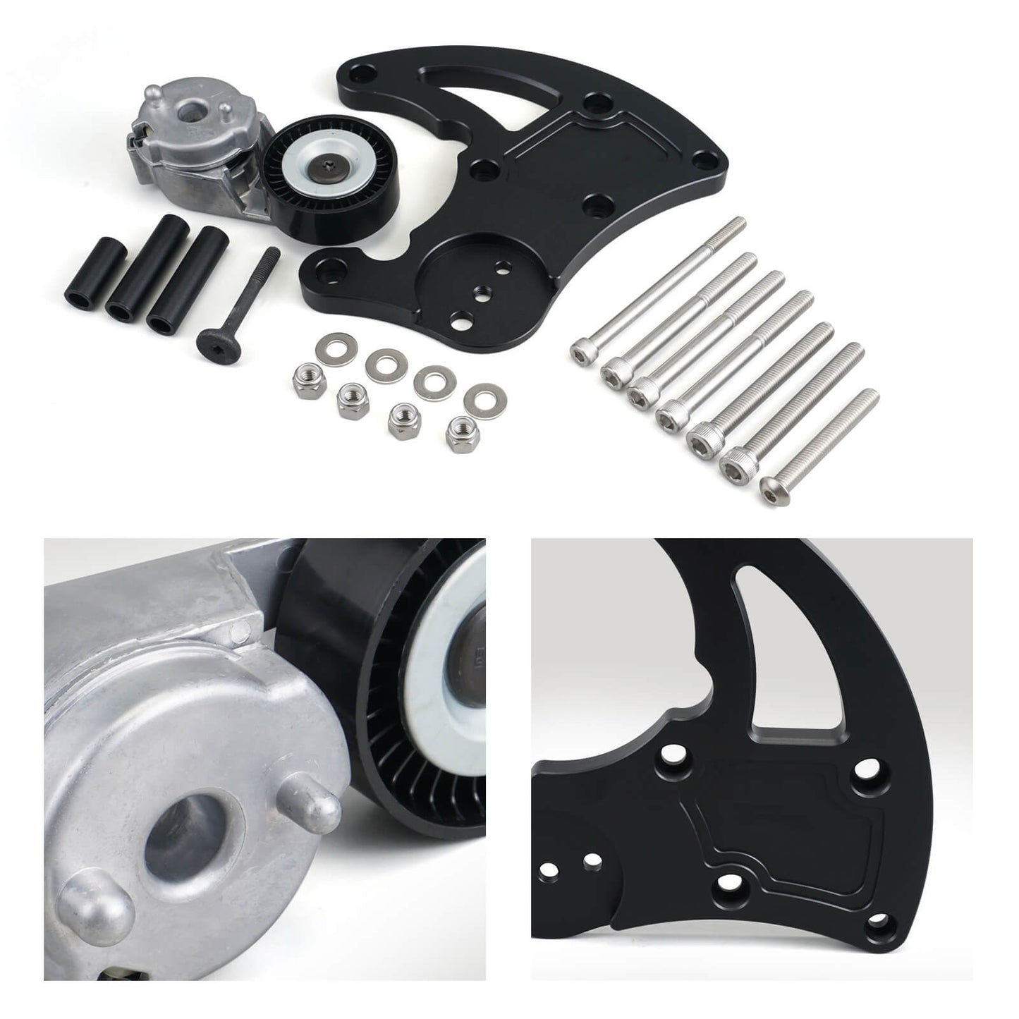 LS R4 AC Compressor Bracket High Mount LS1 LS2 LS3 LS6 For Vortec Truck LQ A/C