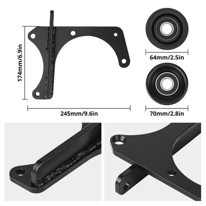 For LT Dual Alternator Bracket Kit for Chevy for GM Truck Engine 2014-2020 5.3L 6.2L