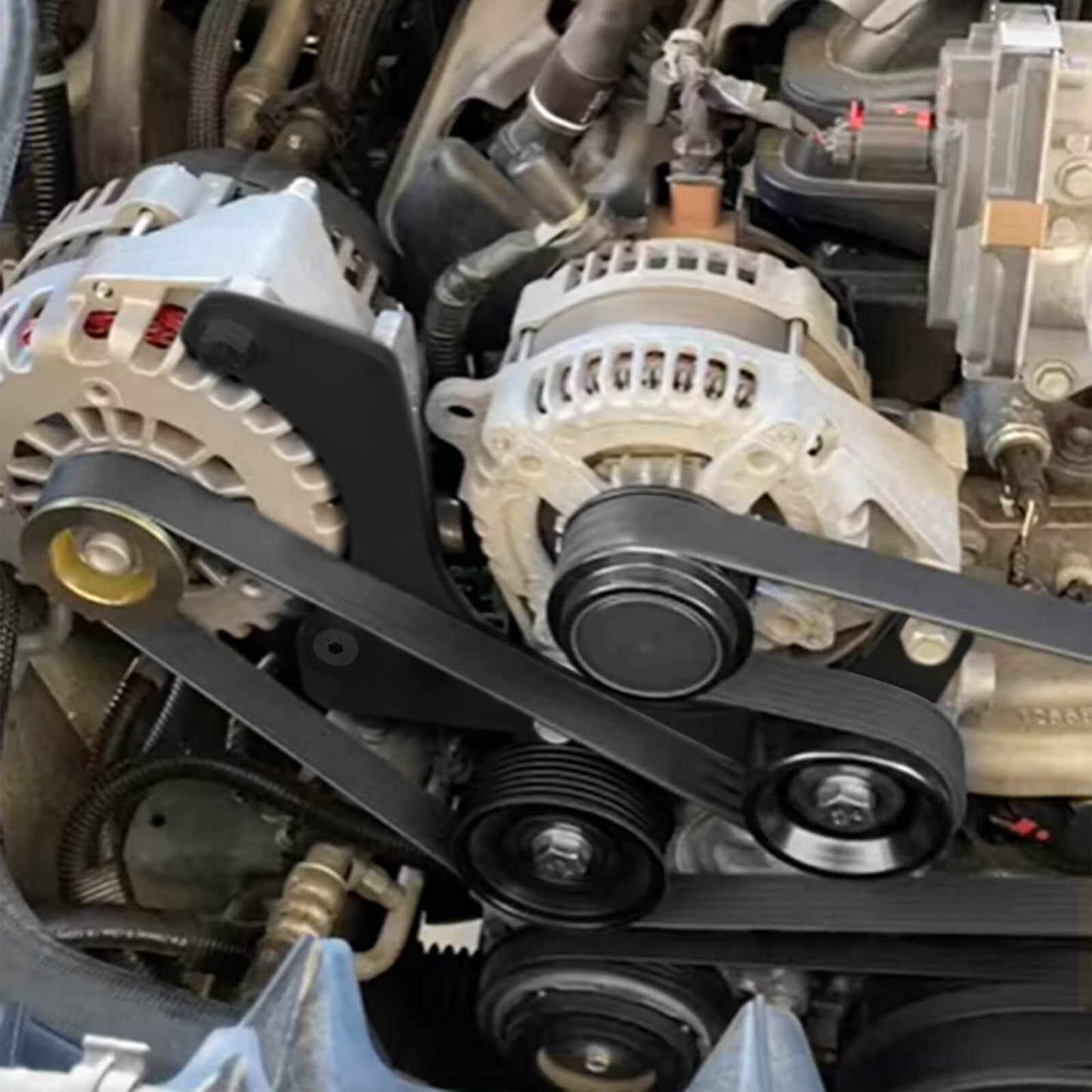 For LT Dual Alternator Bracket Kit for Chevy for GM Truck Engine 2014-2020 5.3L 6.2L