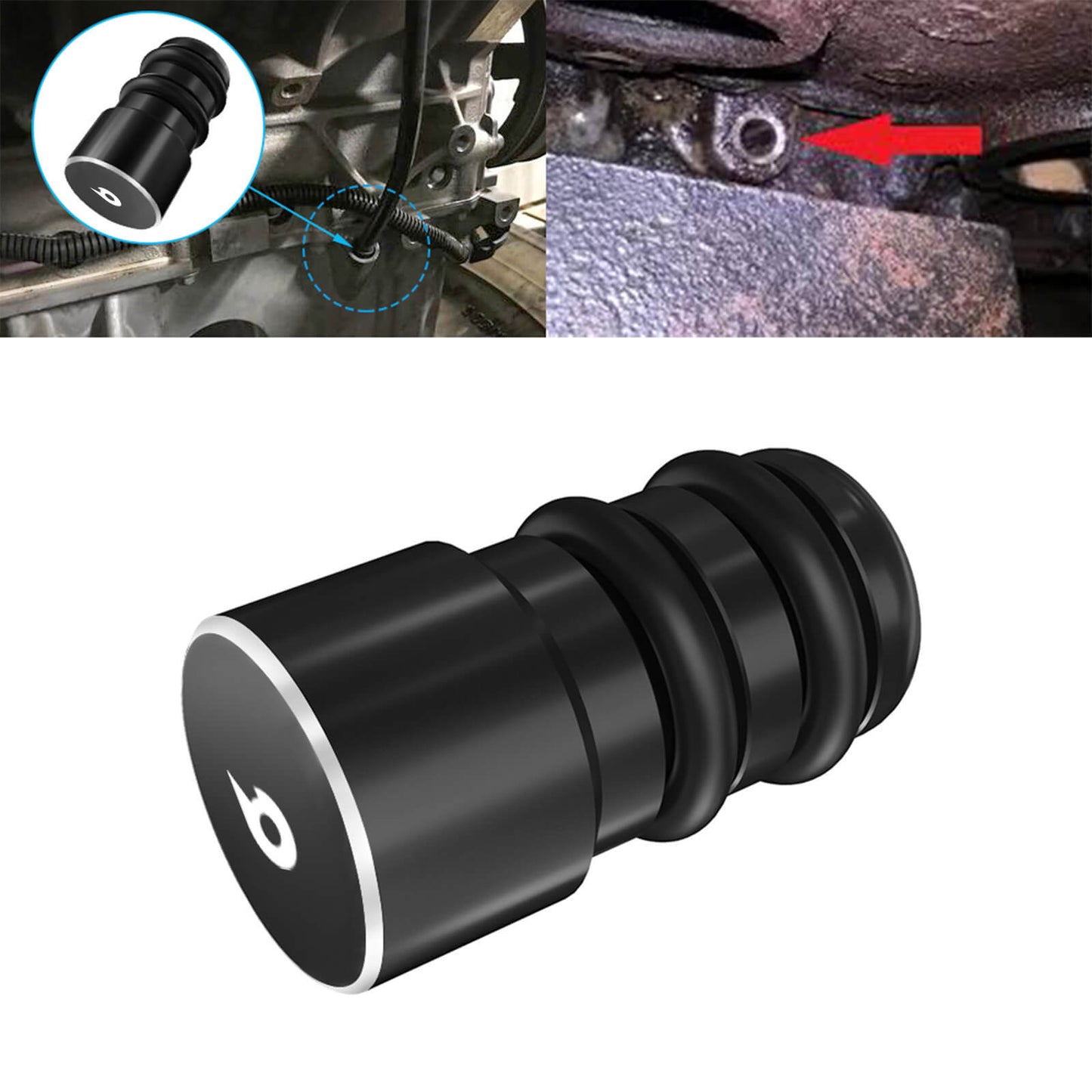LS Oil Dipstick Tube Plug for Gen 3 4 Chevrolet Trailblazer Pan