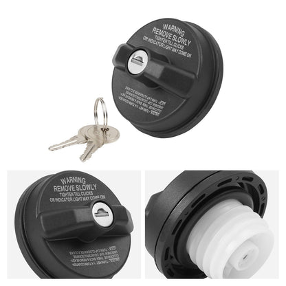 BEVINSEE Locking Gas Fuel Tank Cap Cover For Toyota 4Runner 77300-53020