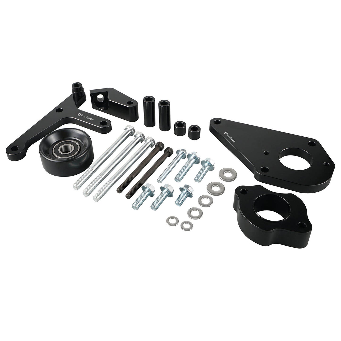 LS Truck Low Mount Alternator and Power Steering Pump Bracket Kit For LSX