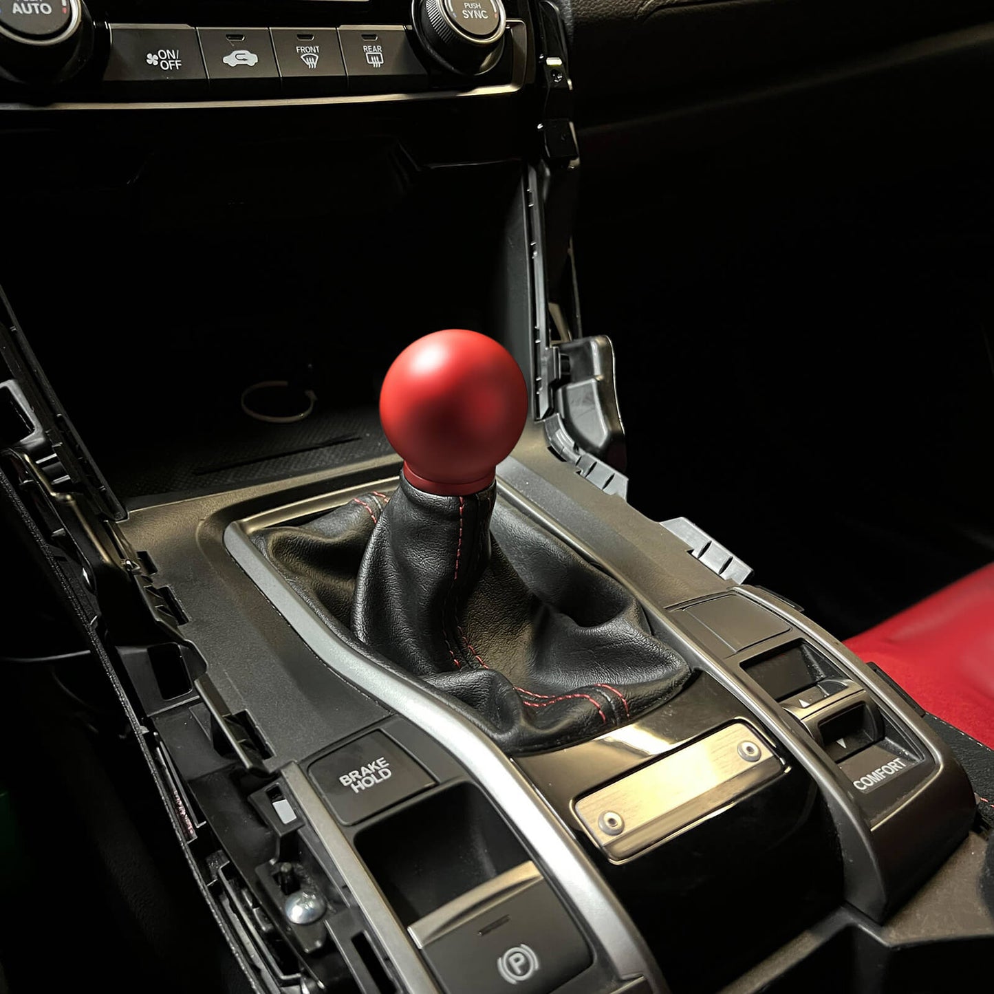 Low-Profile Shift Knob Kit For Honda Civic Accord Acura RSX RSX-S TSX