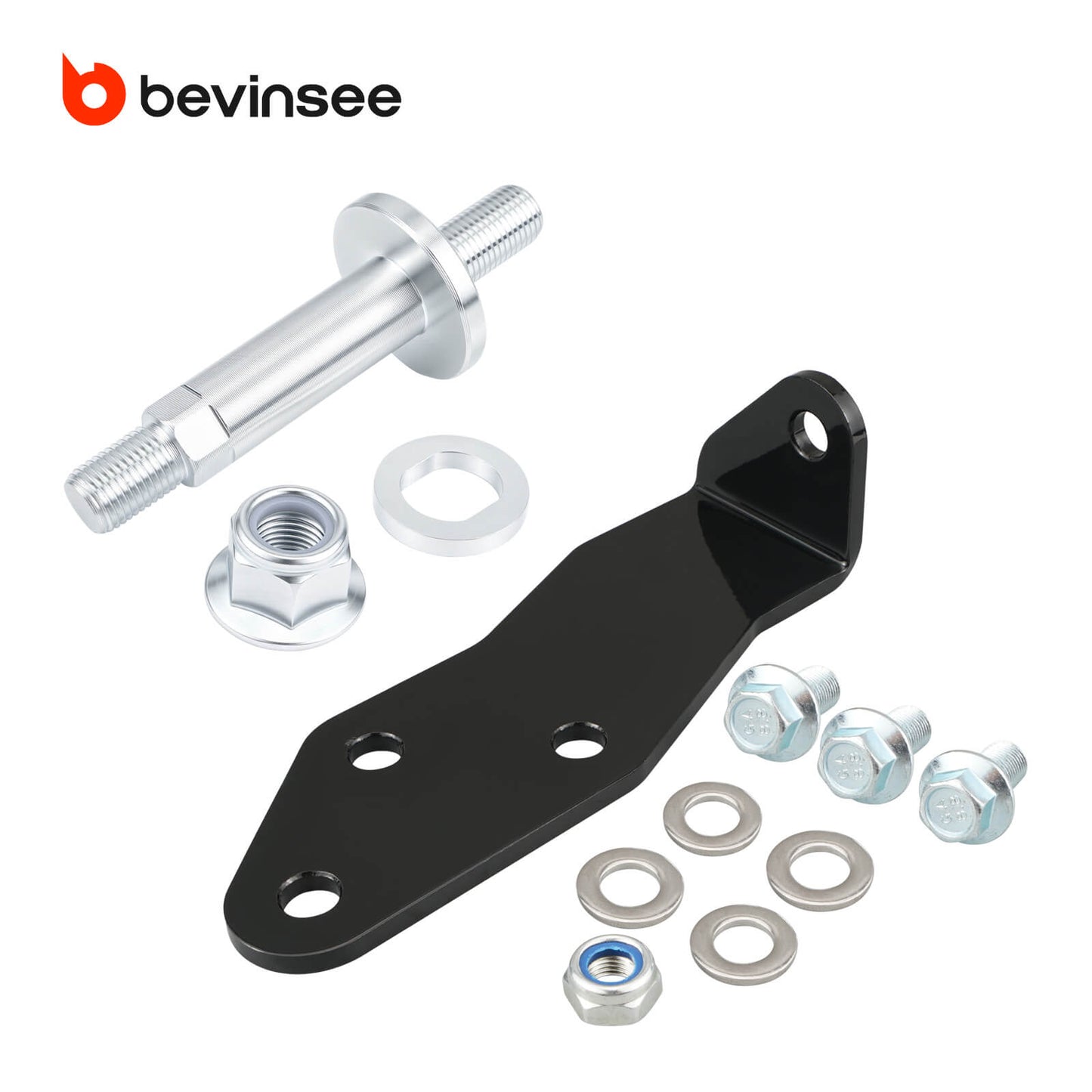 Low Profile Transmission Torque Mount Bracket & Bolt Kit for Honda Acura B-Series B16 B18