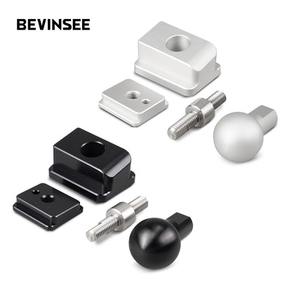 BEVINSEE Lower Dash Ball Bracket For Toyota 4Runner 2014-2024