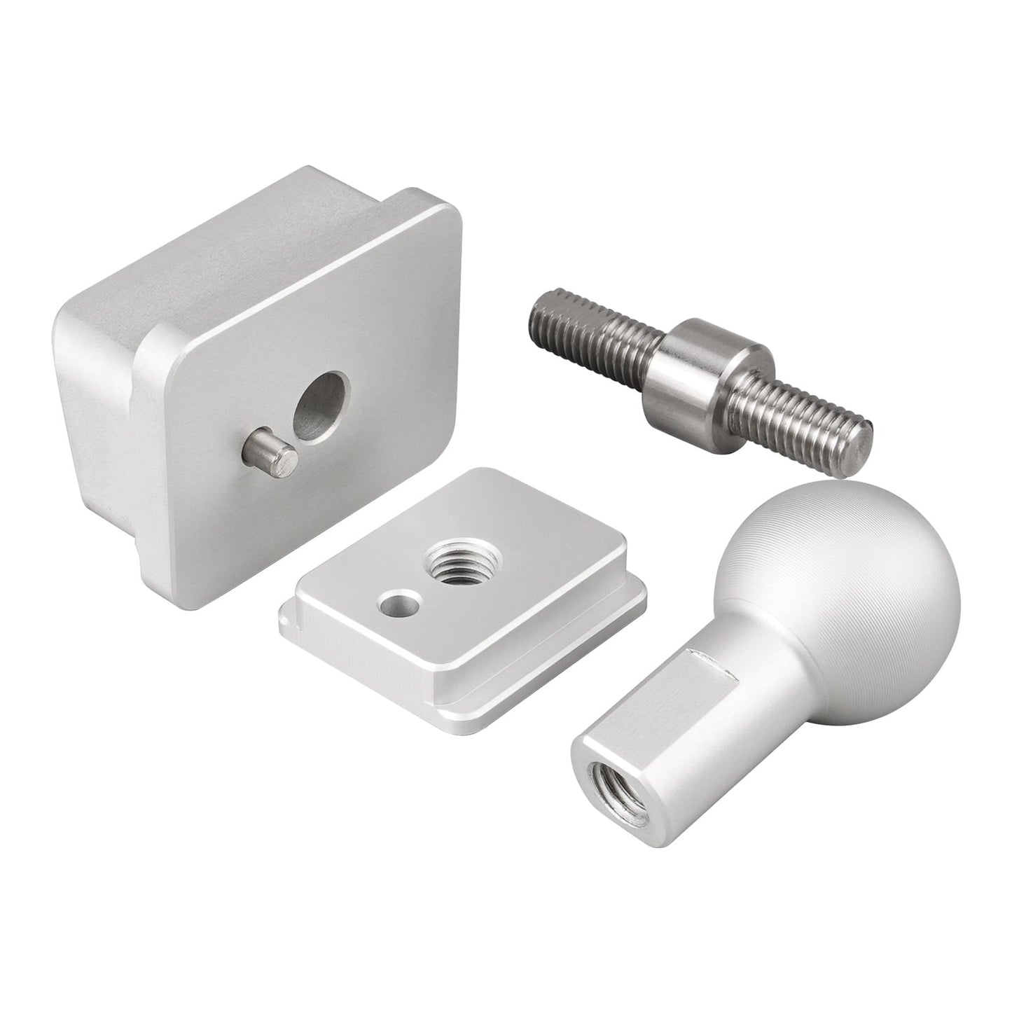 BEVINSEE Lower Dash Ball Bracket For Toyota 4Runner 2014-2024