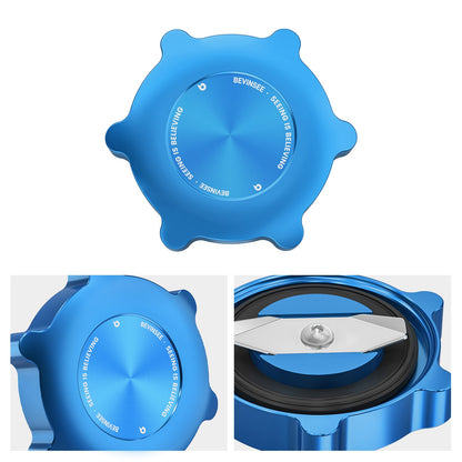 Aluminum M Style Engine Oil Filler Neck Sealing Cap For BMW E36 E46 E90 E92 Z4 E85