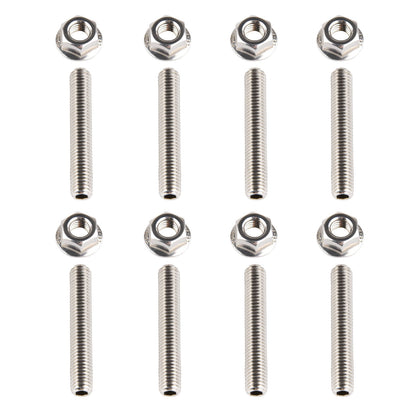 16 PCS M8 Stainless Manifold Stud For Ford 4.6L 5.4L Engines