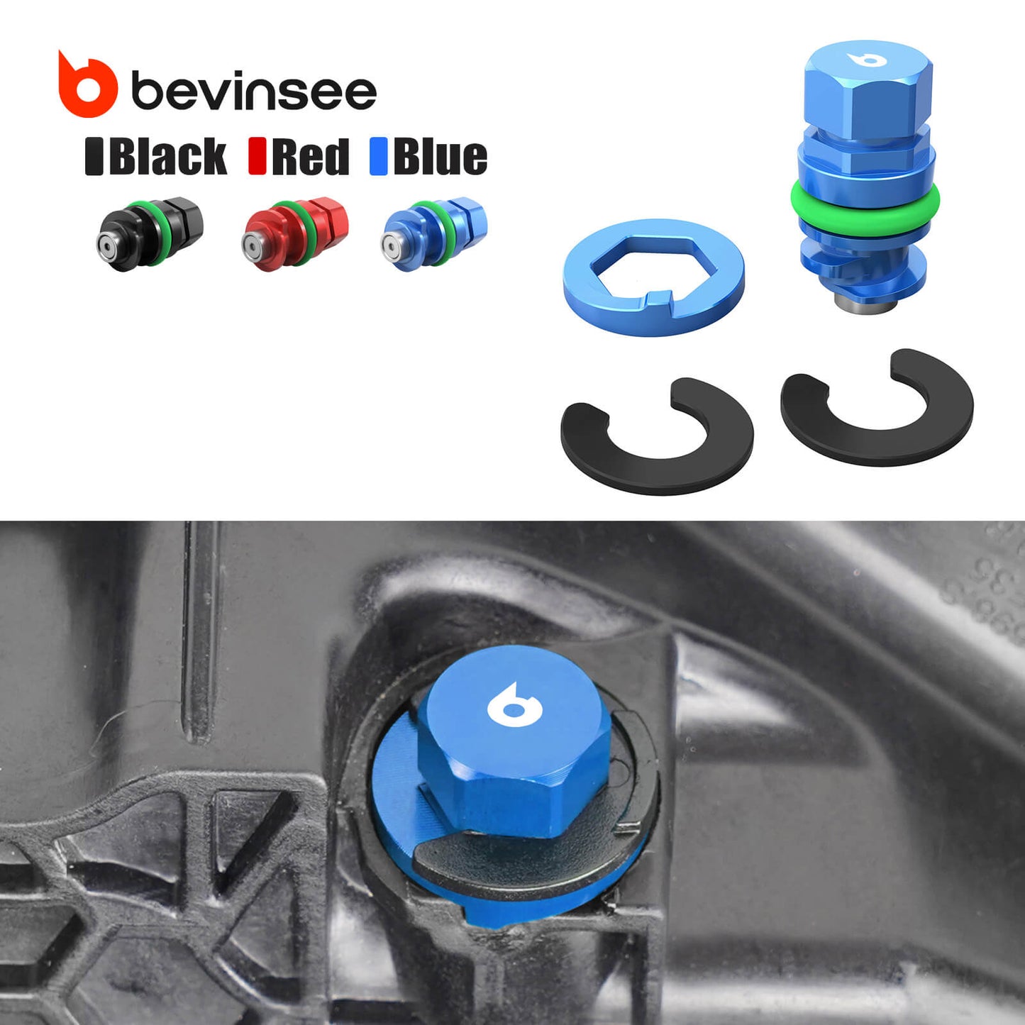 Magnetic Engine Oil Sump Drain Plug For VW Golf MK7 GTI R Audi S3 8V Cupra 5F MQB