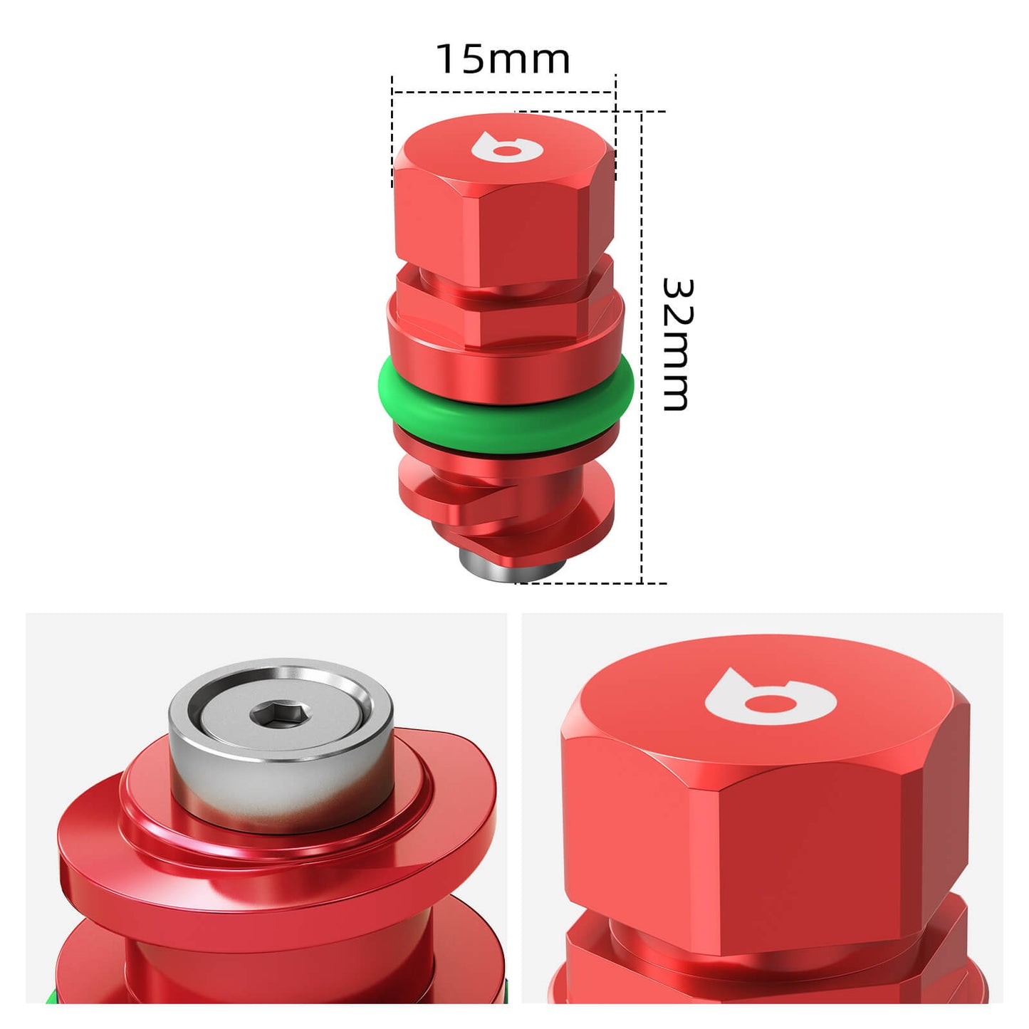 Magnetic Engine Oil Sump Drain Plug For VW Golf MK7 GTI R Audi S3 8V Cupra 5F MQB