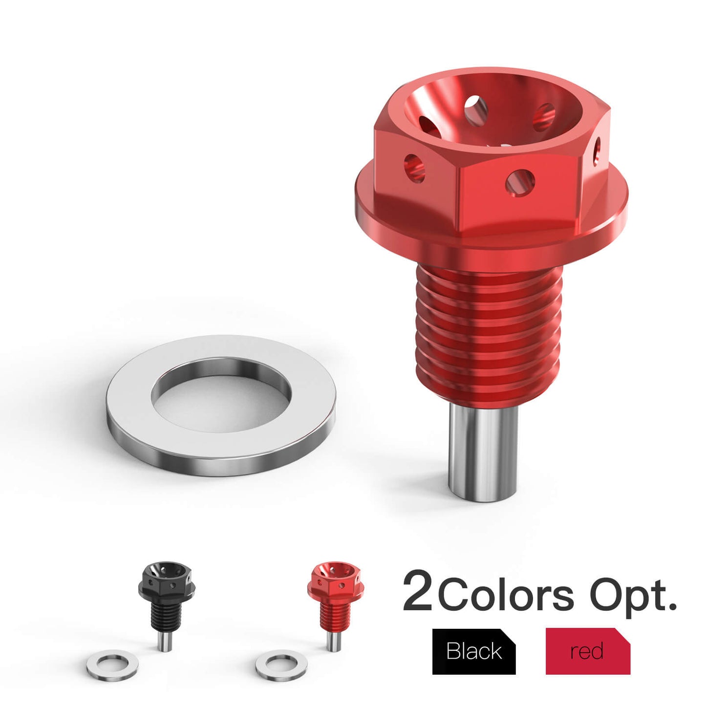 BEVINSEE Performance Magnetic Oil Sump Drain Plug M12x1.5 For BMW