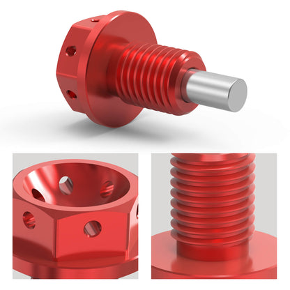 BEVINSEE Performance Magnetic Oil Sump Drain Plug M12x1.5 For BMW