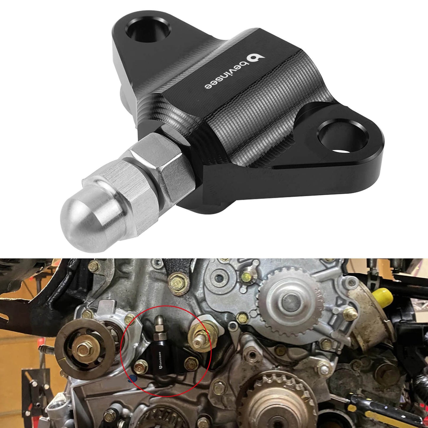 H22 H23 Manual Timing Tensioner For Honda Prelude 2.2L 1993-2001