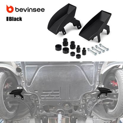 BEVINSEE Metal Brake Deflectors For Golf MK7 2015-2021