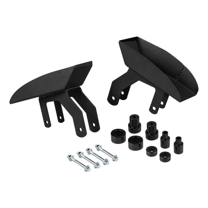 BEVINSEE Metal Brake Deflectors For Golf MK7 2015-2021