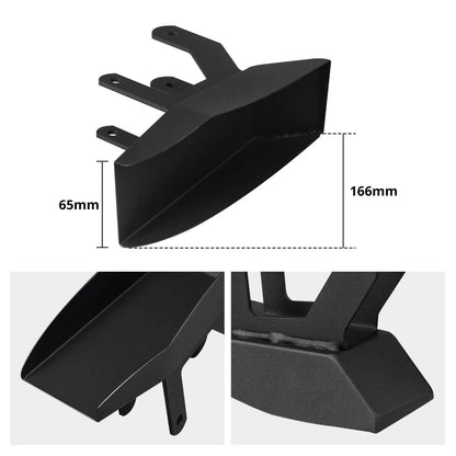 BEVINSEE Metal Brake Deflectors For Golf MK7 2015-2021