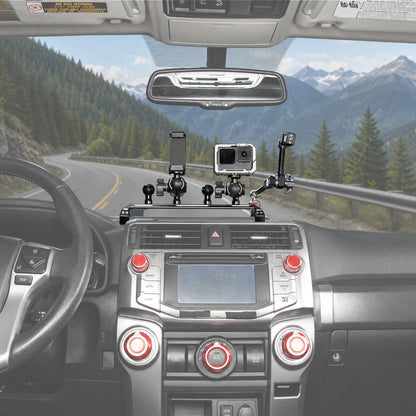 BEVINSEE Modular Dash Accessory Mount For 5th Gen 4Runner