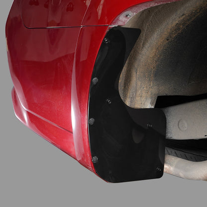 BEVINSEE Front Rear Mud Flap Deletes For Toyota 4Runner