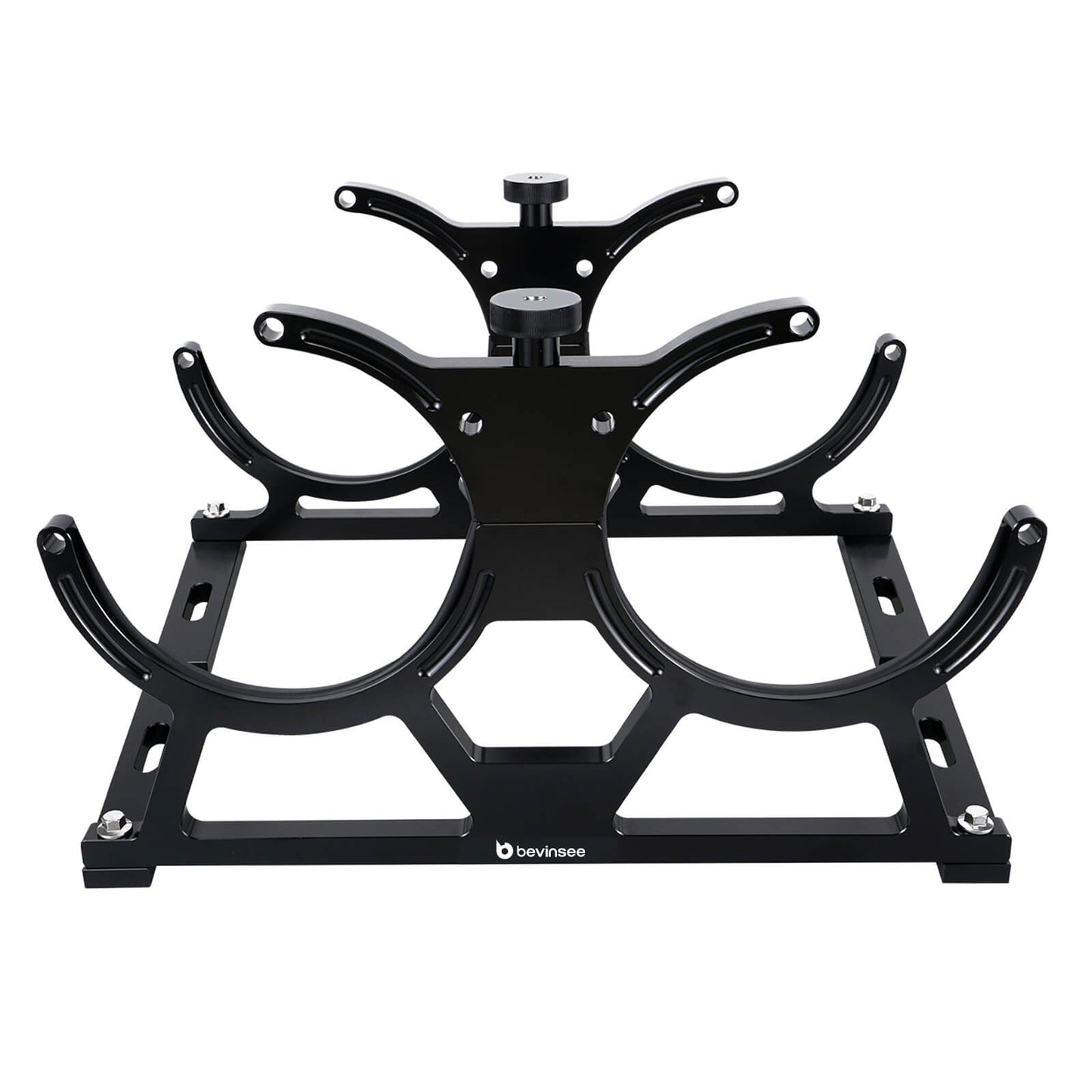 Billet Aluminum 7" Dual Double Nitrous Oxide NOS Bottle Bracket Holder