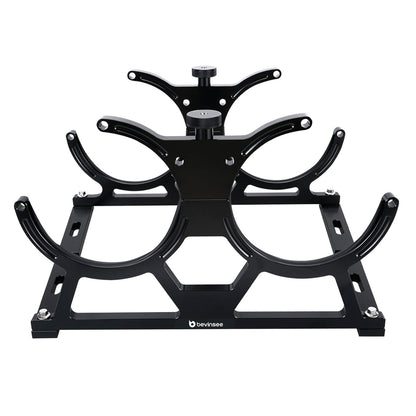 Billet Aluminum 7" Dual Double Nitrous Oxide NOS Bottle Bracket Holder