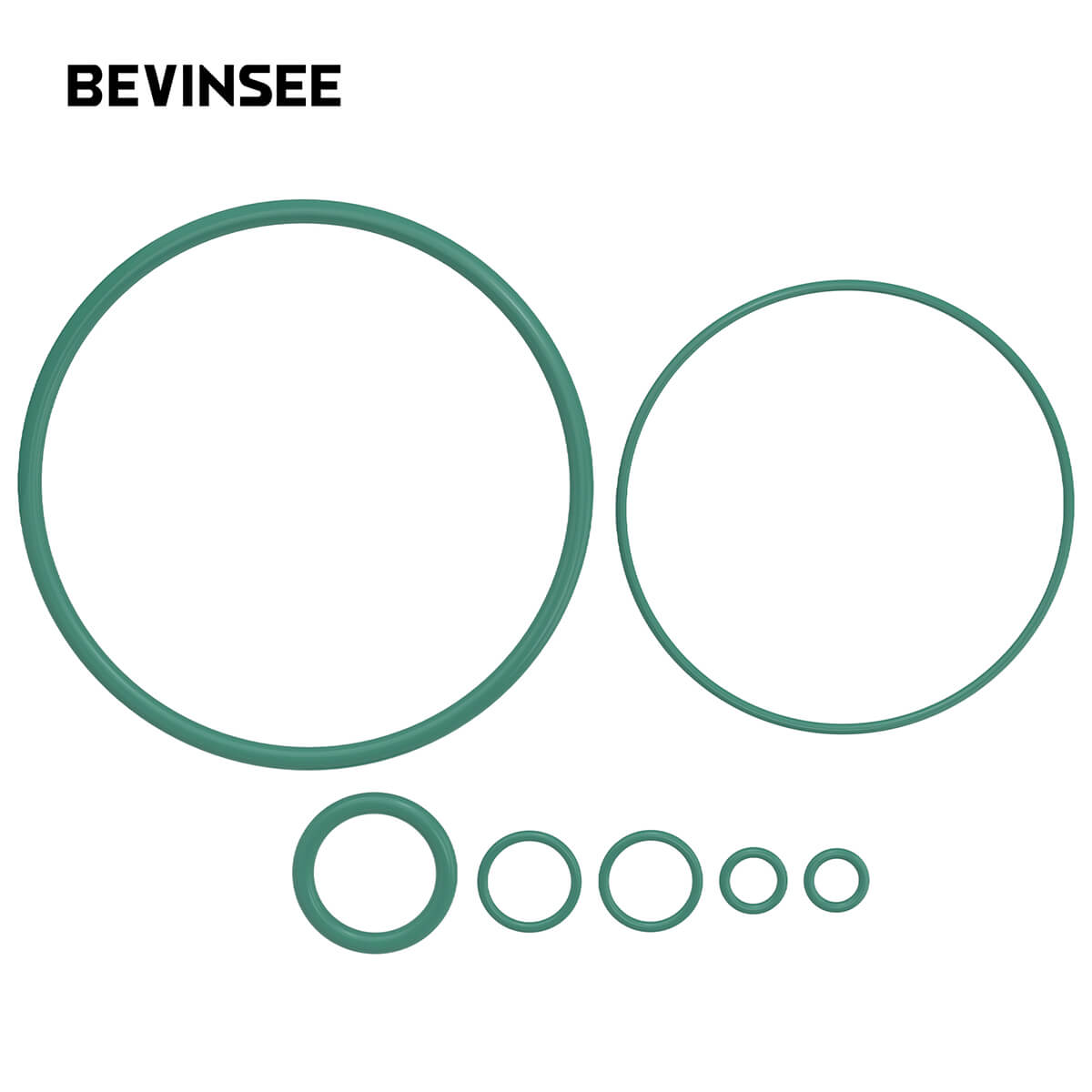 O-Ring Kit For BEVINSEE Engines Oil Cooler Oil Filter Cap For BMW E36 E46 E39 Z3