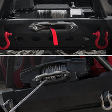 BEVINSEE Aluminum Off-Road Winch Hawse Fairlead Dual-Hook Securing