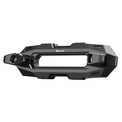 BEVINSEE Aluminum Off-Road Winch Hawse Fairlead Dual-Hook Securing