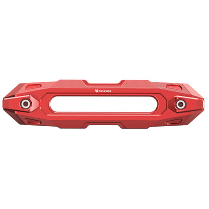 BEVINSEE Aluminum Off-Road Winch Hawse Fairlead Dual-Hook Securing