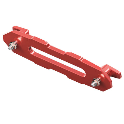 BEVINSEE Aluminum Off-Road Winch Hawse Fairlead Dual-Hook Securing