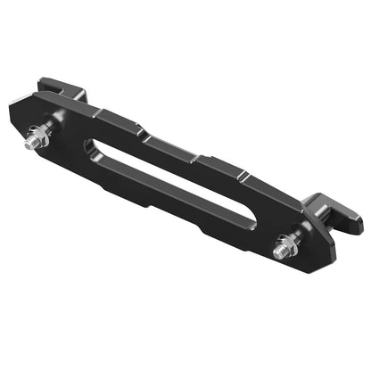 BEVINSEE Aluminum Off-Road Winch Hawse Fairlead Dual-Hook Securing