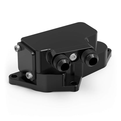 Oil Cooler Adapter with Low Thermostat for BMW N54 N55 E90 E92 335i 135i 1M