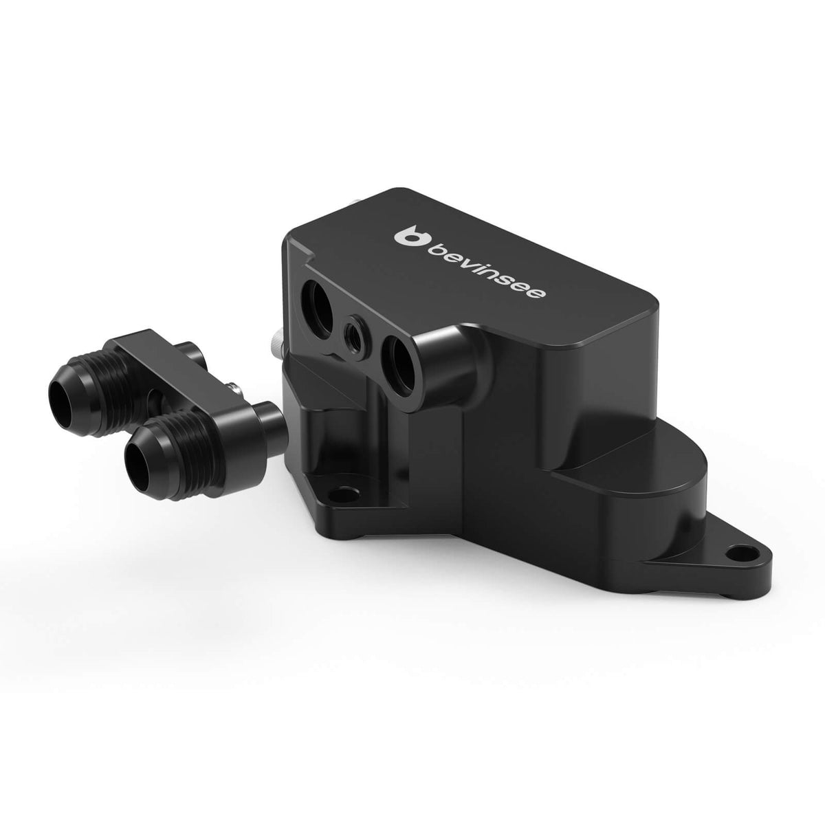 Oliekøleradapter med lavtemperaturtermostat til BMW N54 N55 E90 E92 335i 135i 1M