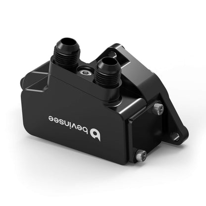 Oliekøleradapter med lavtemperaturtermostat til BMW N54 N55 E90 E92 335i 135i 1M