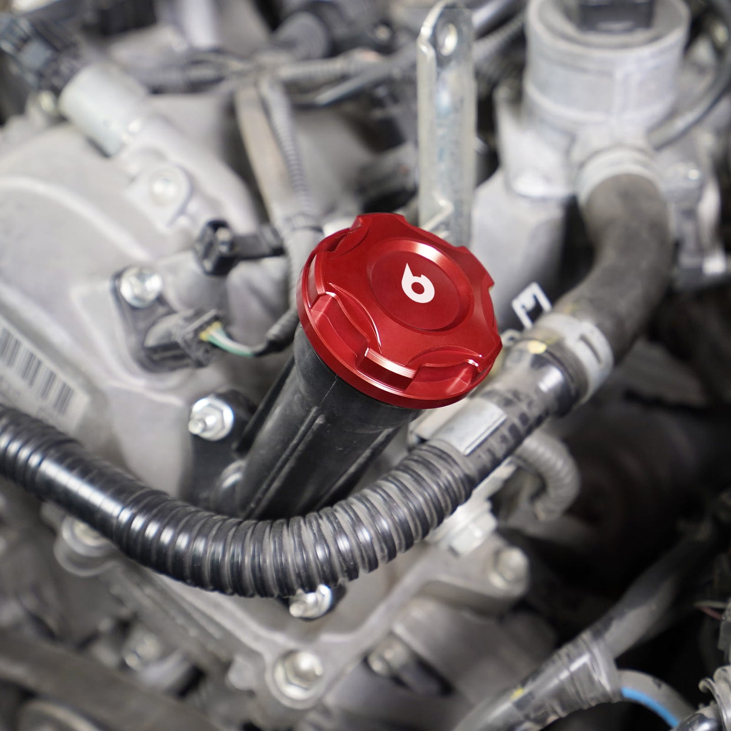 BEVINSEE Oil Filler Cap For Toyota 4Runner Tundra FJ Cruiser 2012-2014