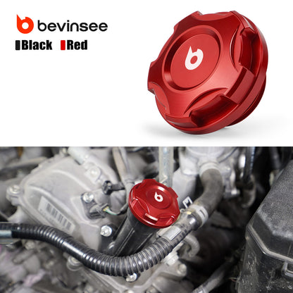 BEVINSEE Oil Filler Cap For Toyota 4Runner Tundra FJ Cruiser 2012-2014