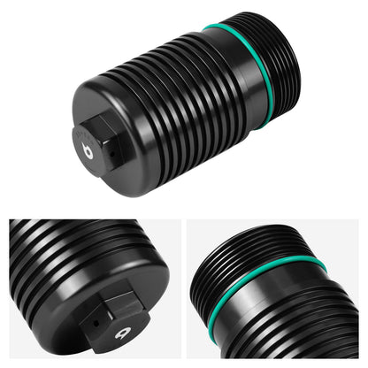 Aluminum Oil Filter Housing Cover Cap for VW for EA888 Gen3/4 2.0T Engine