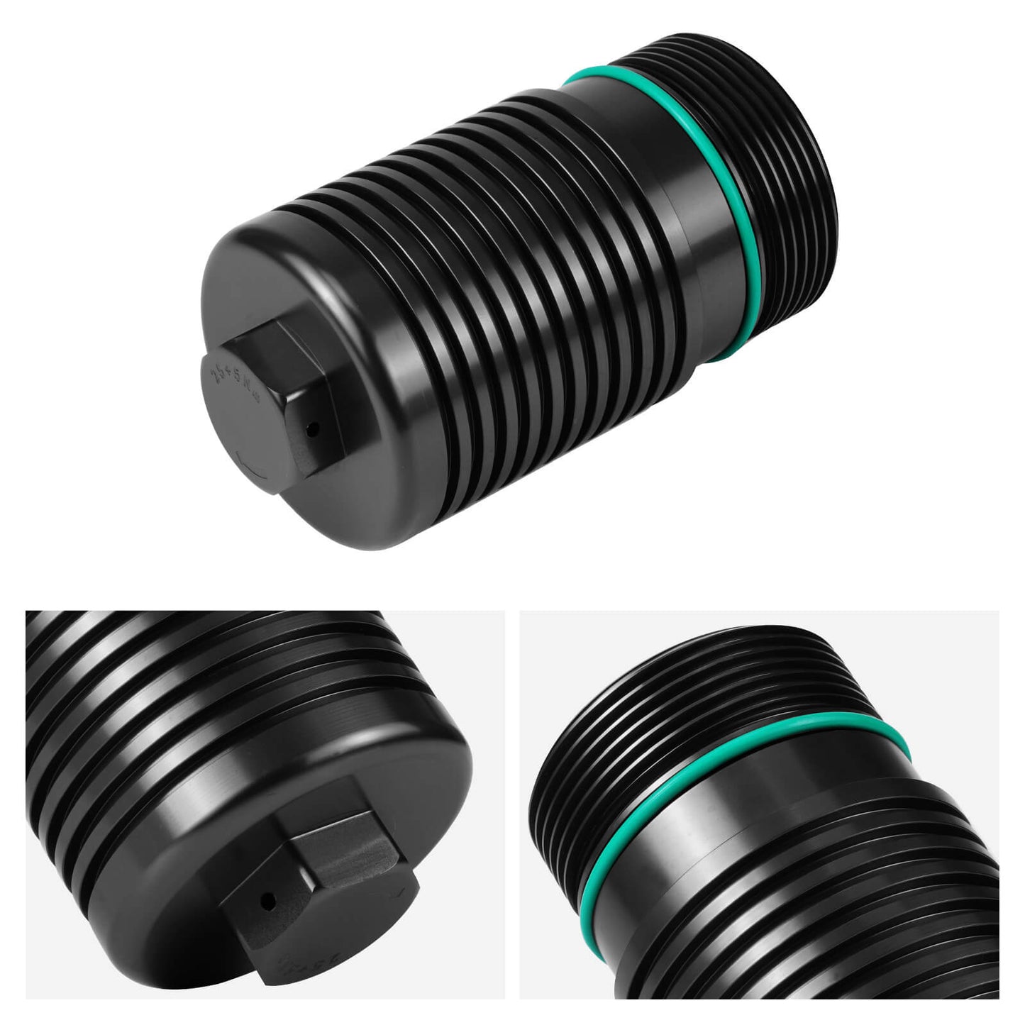 Aluminum Oil Filter Housing Cover Cap for VW for EA888 Gen3/4 2.0T Engine