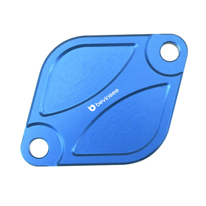 Billet Aluminum Oil Thermostat Housing Lid Cover for BMW N54 N55 S55 Engine