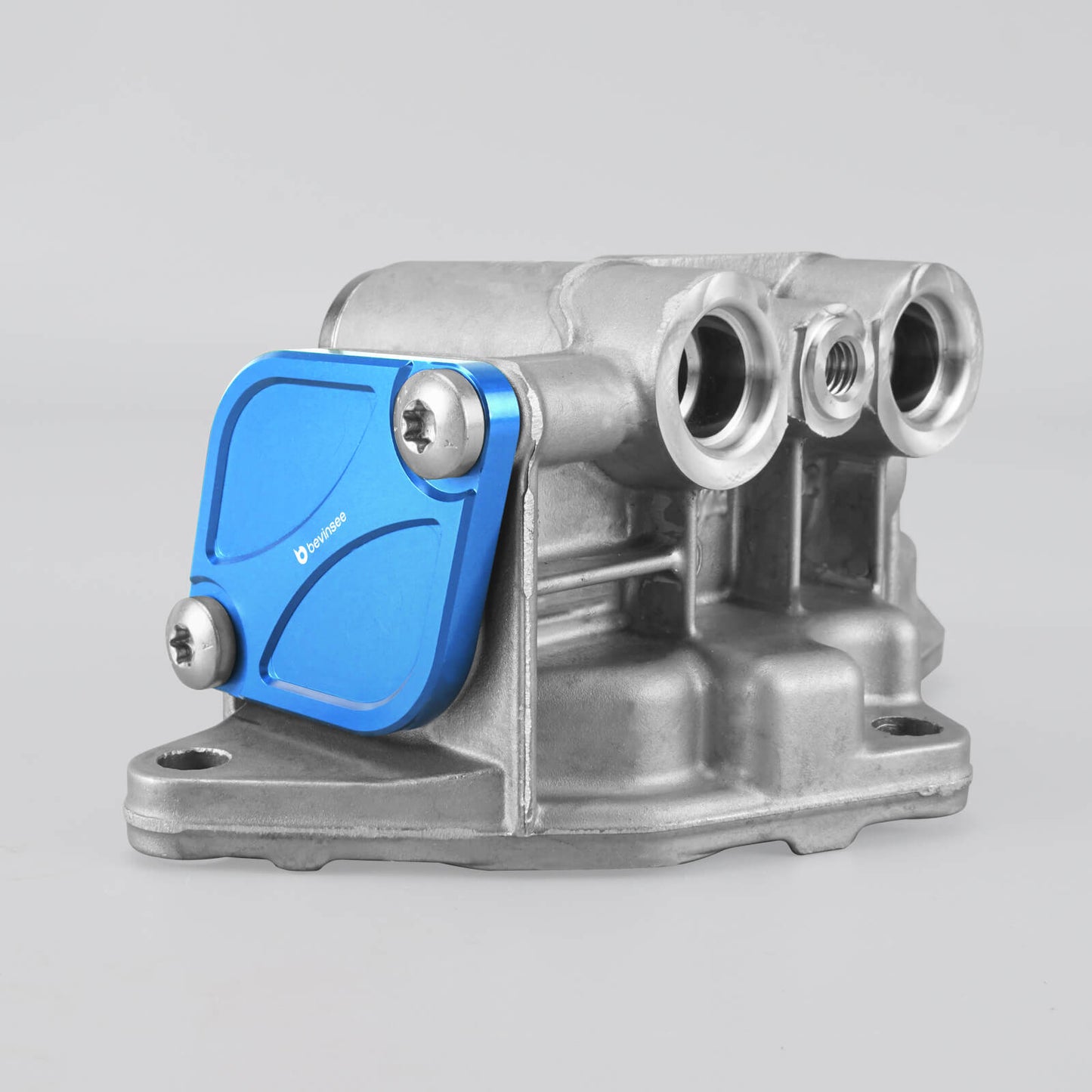Billet Aluminum Oil Thermostat Housing Lid Cover for BMW N54 N55 S55 Engine