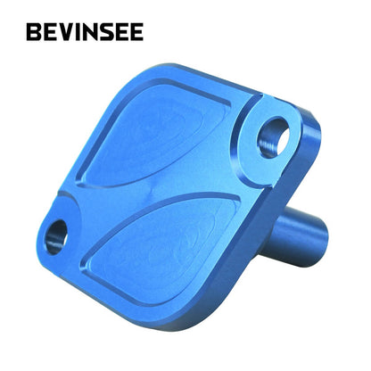 Billet Aluminum Oil Thermostat Housing Lid Cover for BMW N54 N55 S55 Engine