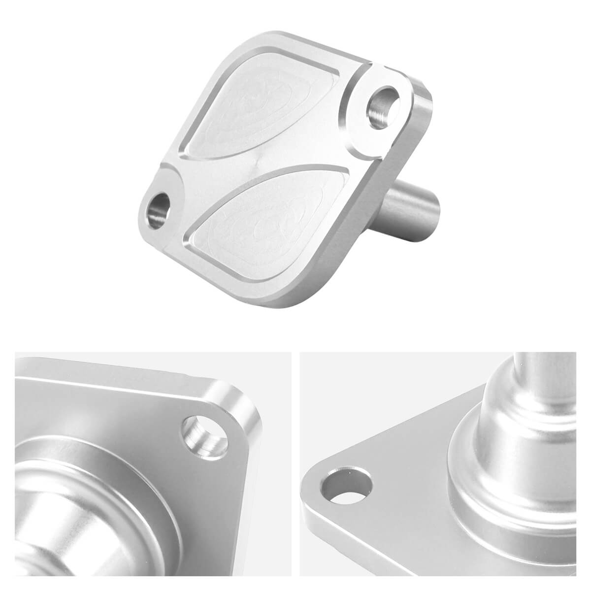 Billet Aluminum Oil Thermostat Housing Lid Cover for BMW N54 N55 S55 Engine