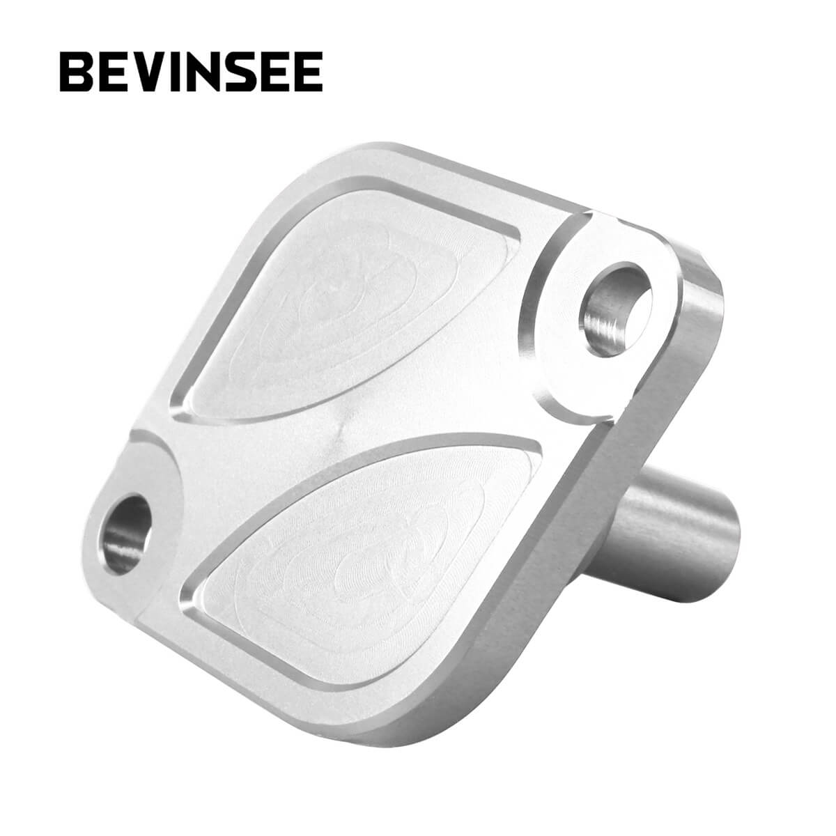 Billet Aluminum Oil Thermostat Housing Lid Cover for BMW N54 N55 S55 Engine