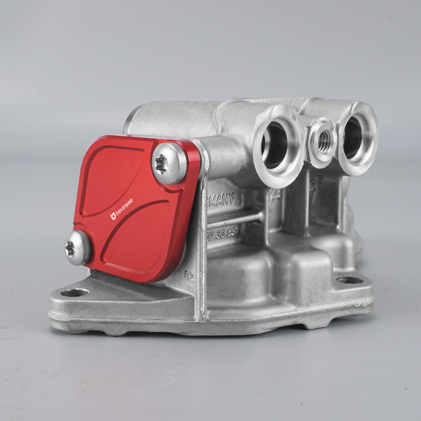 Billet Aluminum Oil Thermostat Housing Lid Cover for BMW N54 N55 S55 Engine