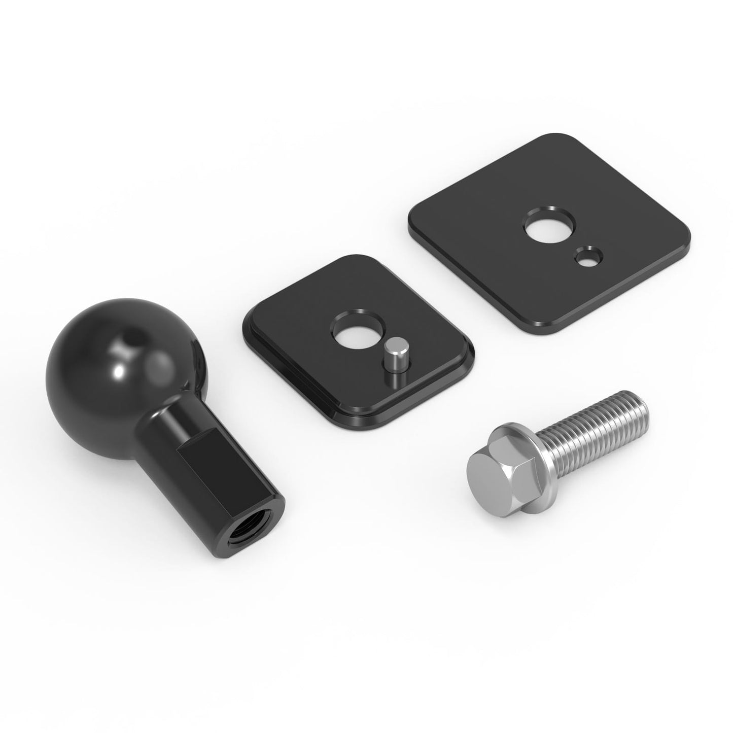 BEVINSEE Overhead Console Accessory Ball Mount Bracket For Toyota 4Runner