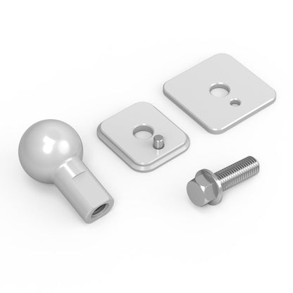 BEVINSEE Overhead Console Accessory Ball Mount Bracket For Toyota 4Runner