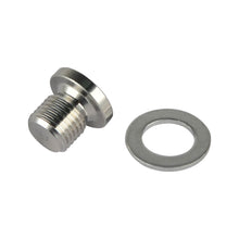 M12 x 1.25 Oxygen O2 Lambda Sensor Blanking Plug Bung Cap Stainless Steel Washer