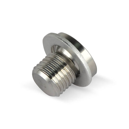 M12 x 1.25 Oxygen O2 Lambda Sensor Blanking Plug Bung Cap Stainless Steel Washer