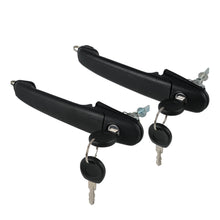 Pair Front Door Handles w/ Keys Lock Fit Seat Alhambra Fit VW for Polo 6N0837207